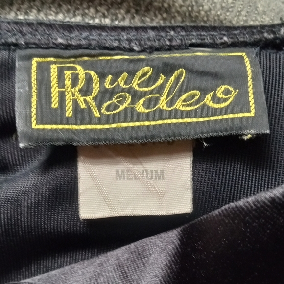 Vintage 60-70s Rue Rodeo Luxury Satiny Frill Ruffle Robe Medium Beautiful - Picture 3 of 7